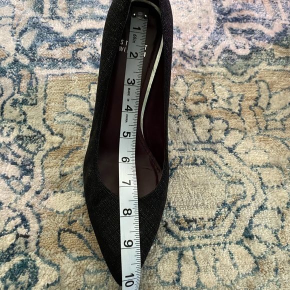 Stuart Weitzman Black Heels size 8.5M - Picture 8 of 9
